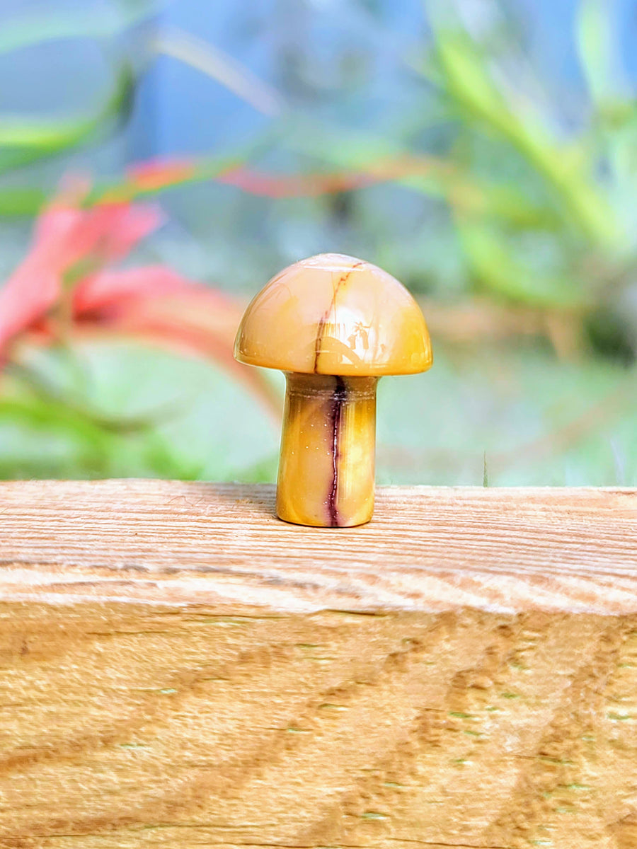 Mini Mookaite Crystal Mushroom