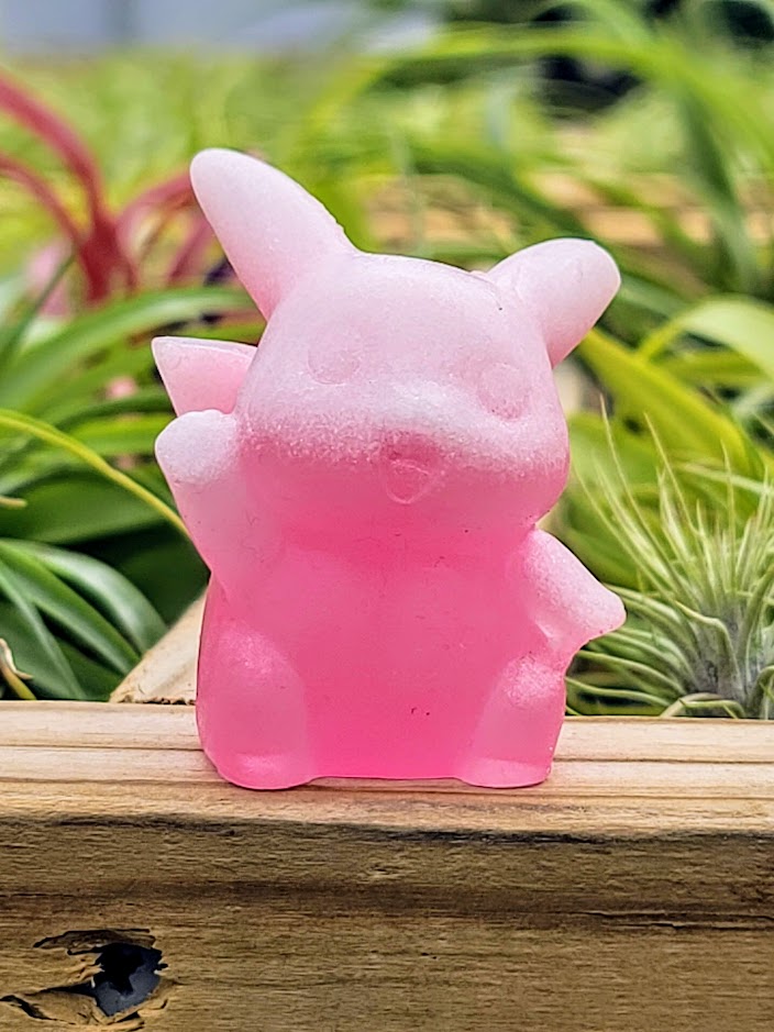 Pikachu Pokemon Luminous Carving