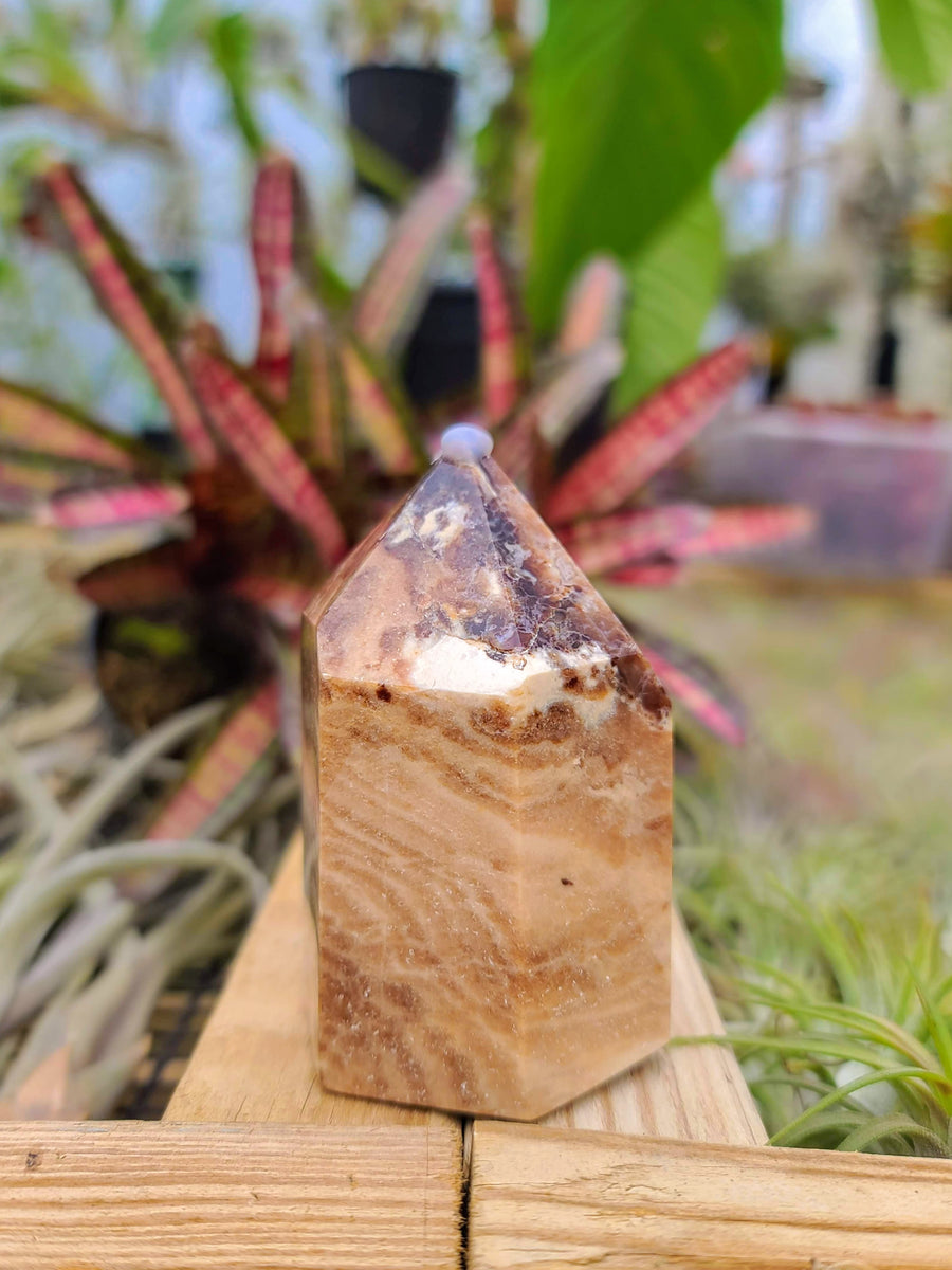 WYSIWYG- Chocolate Calcite Tower