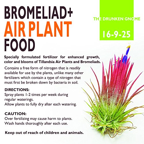 2oz Air Plant Food and Fertilizer PLUS Mister