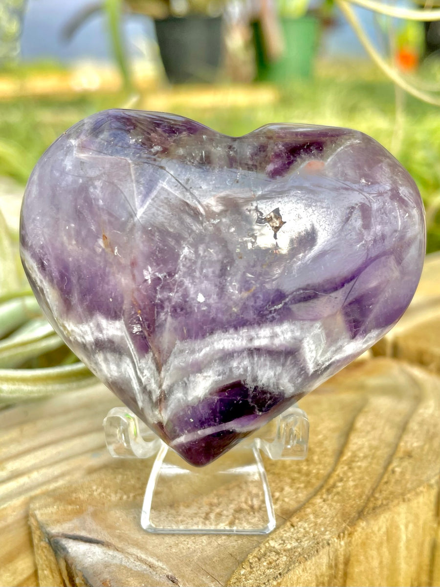 WYSIWYG- Amethyst Heart