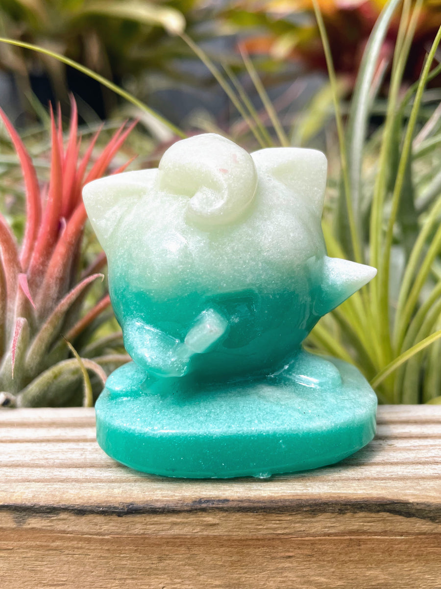 Singing Jiggly Puff Pokemon Luminous Carving