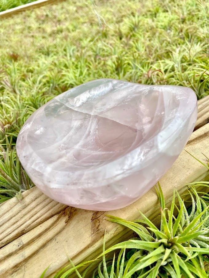 Rose Quartz Crystal Bowl