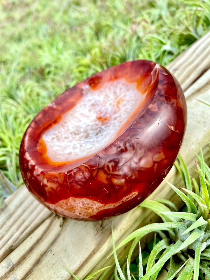 Carnelian Crystal Bowl