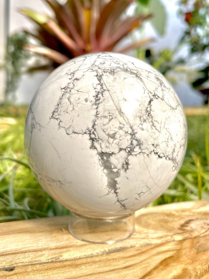 WYSIWYG- Howlite Sphere