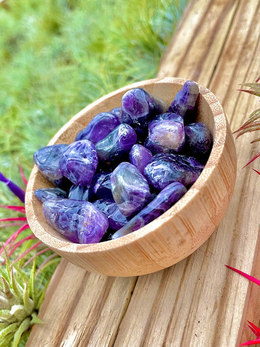 Dream Amethyst Crystal Chips 1/4 cup (3oz)