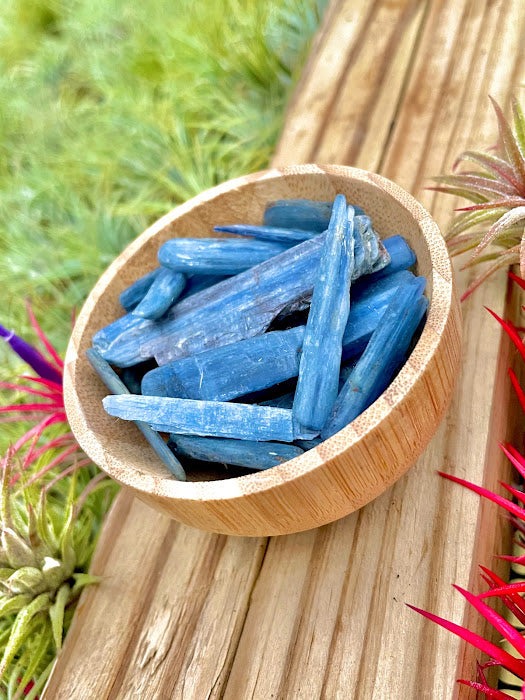 Blue Kyanite Crystal Chips 1/4 cup (2.5oz)