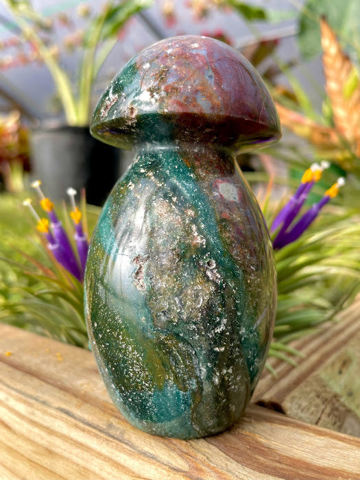 WYSIWYG- Ocean Jasper Mushroom