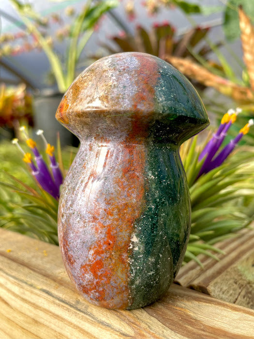 WYSIWYG- Ocean Jasper Mushroom