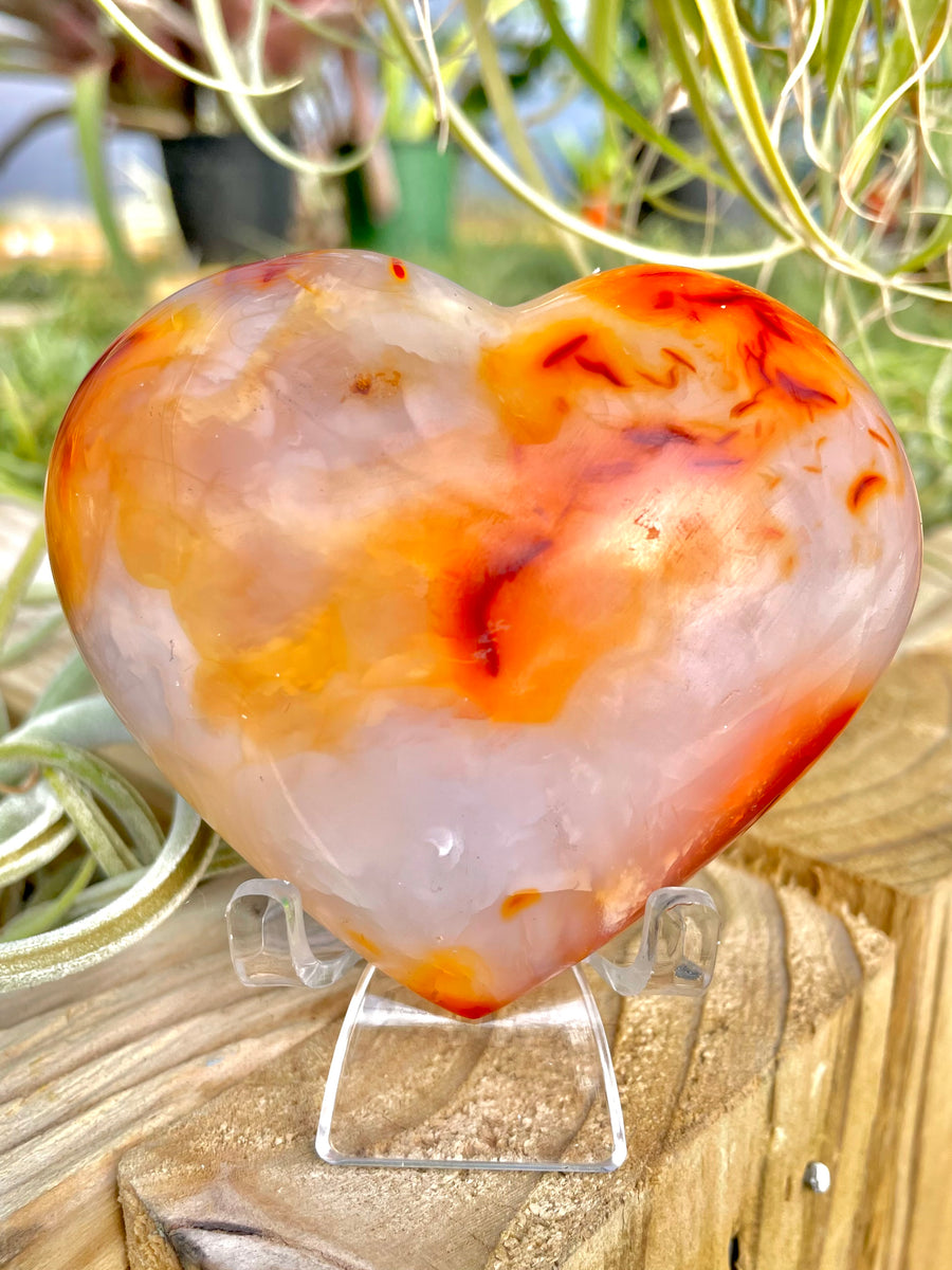 WYSIWYG- Carnelian Heart