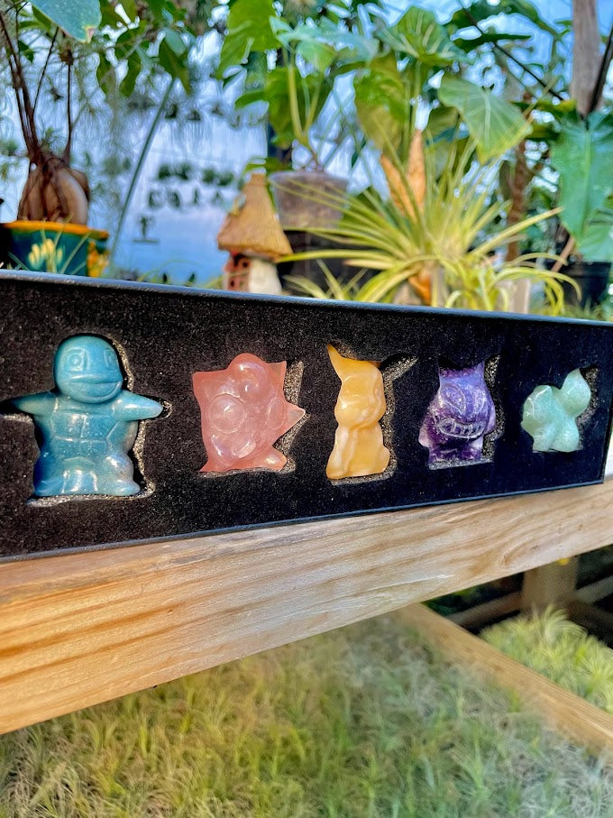 Crystal Pokemon Set