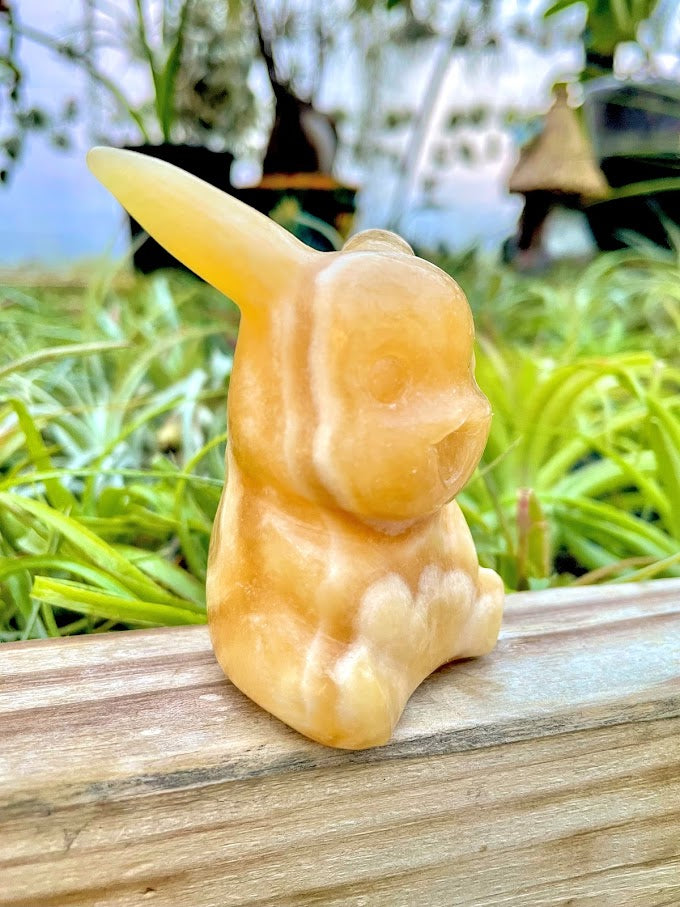 Orange Calcite Pikachu