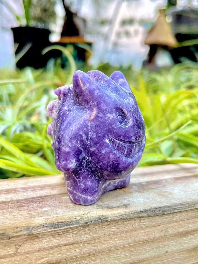 Lepidolite Gengar